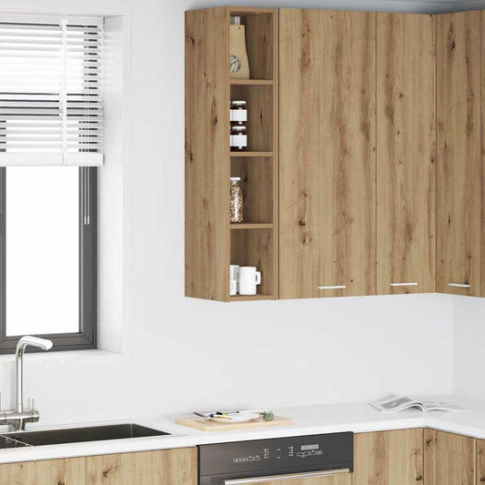 Hängeschrank mit Regal Riga Artisan-Eiche 20 x 29,5 x 100 cm