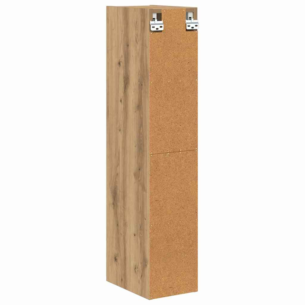Hängeschrank mit Regal Riga Artisan-Eiche 20 x 29,5 x 100 cm