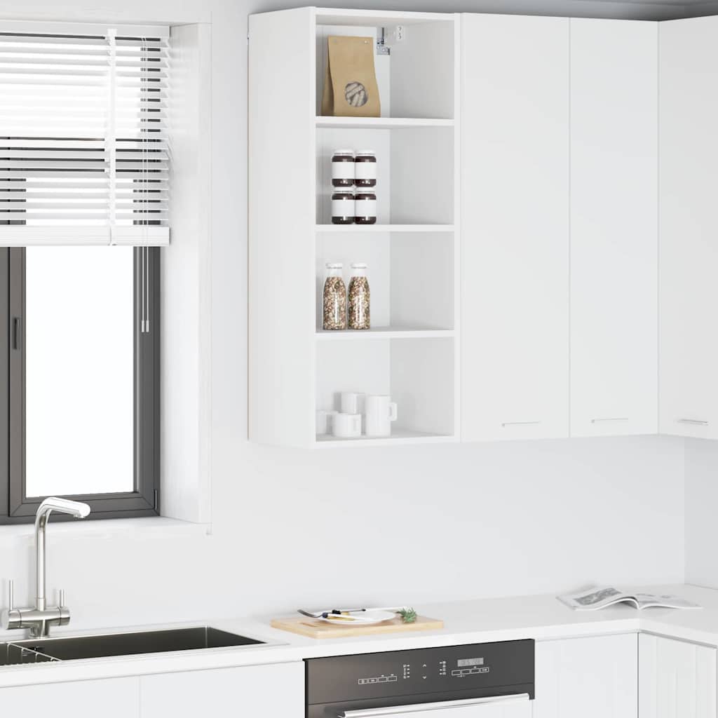 Hängeschrank Weiß 40 x 29,5 x 100 cm Holzwerkstoff