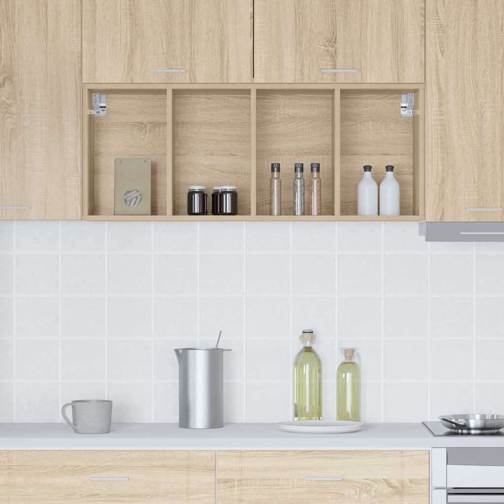 Hängeschrank Sonoma-Eiche 40 x 29,5 x 100 cm Holzwerkstoff