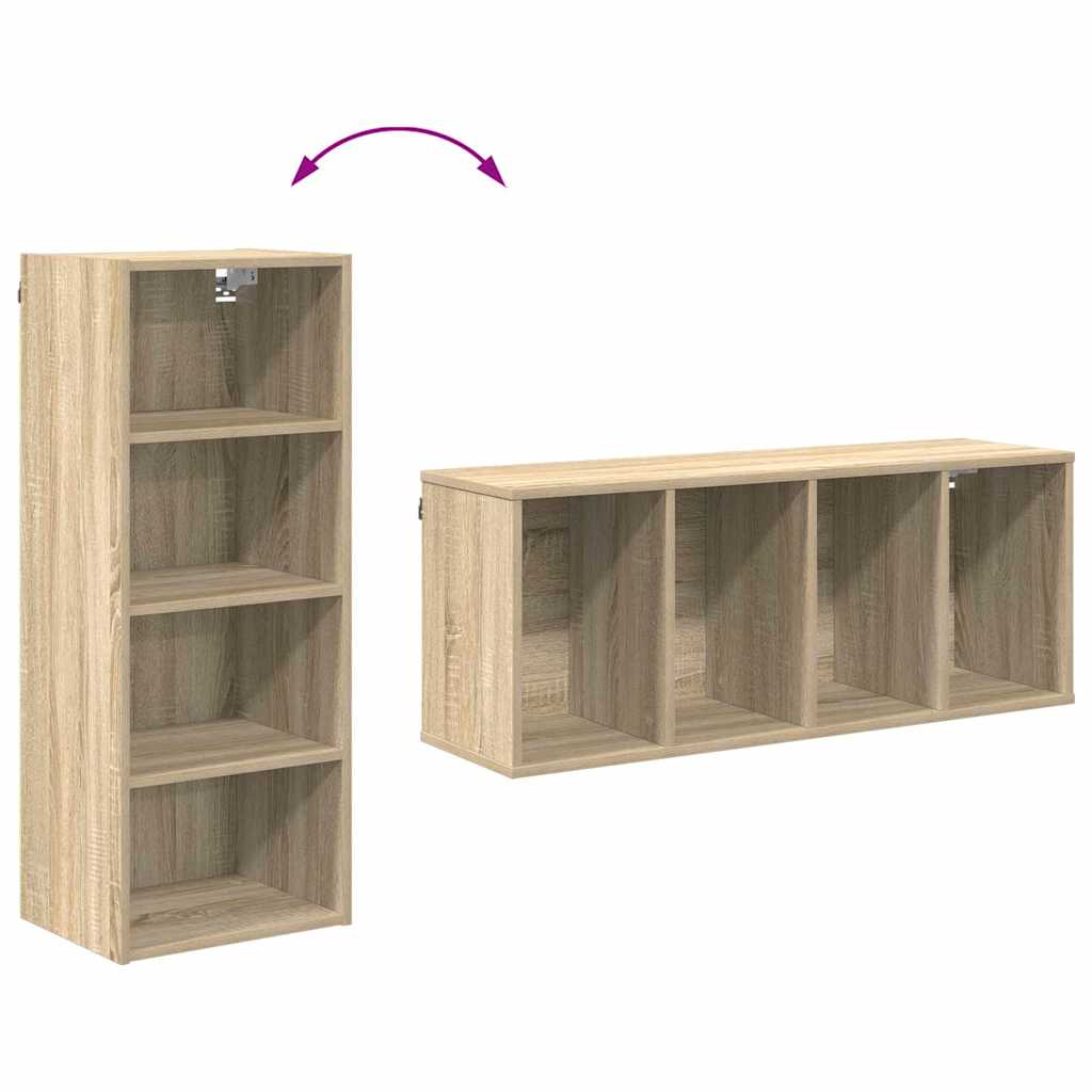 Hängeschrank Sonoma-Eiche 40 x 29,5 x 100 cm Holzwerkstoff