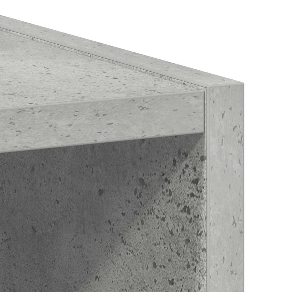 Hängeschrank Betongrau 40 x 29,5 x 100 cm Holzwerkstoff