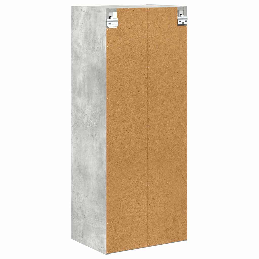 Hängeschrank Betongrau 40 x 29,5 x 100 cm Holzwerkstoff