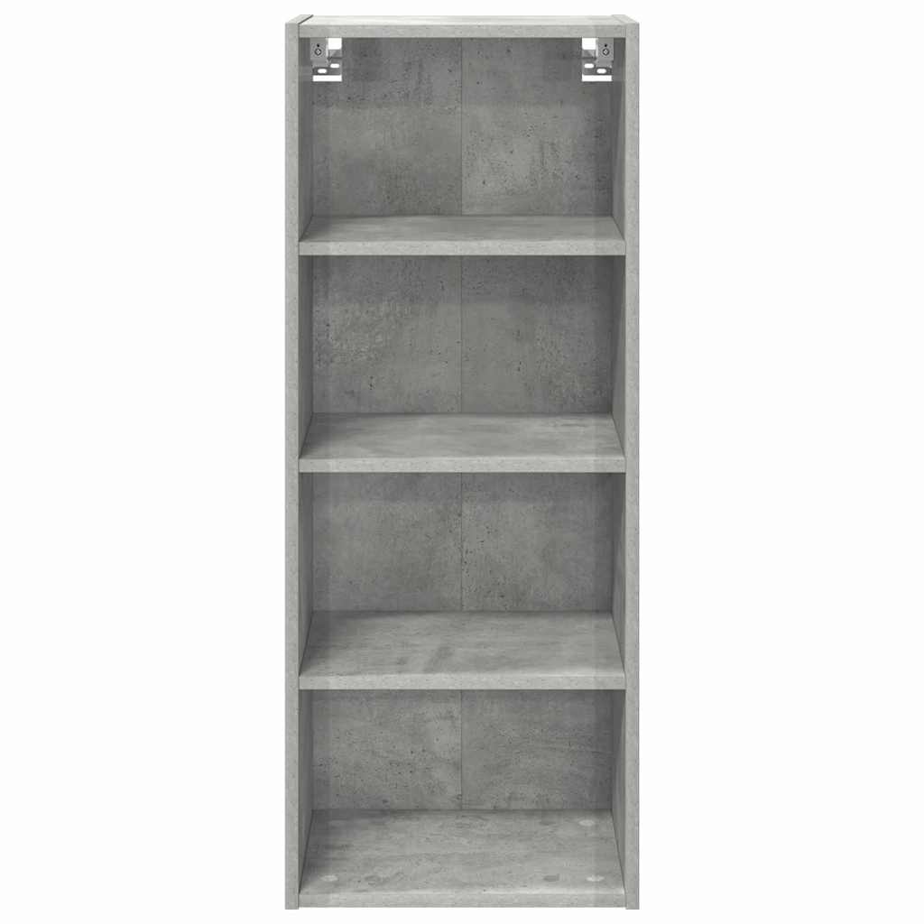 Hängeschrank Betongrau 40 x 29,5 x 100 cm Holzwerkstoff