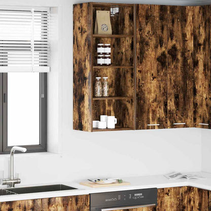 Hängeschrank Räuchereiche 40 x 29,5 x 100 cm Holzwerkstoff