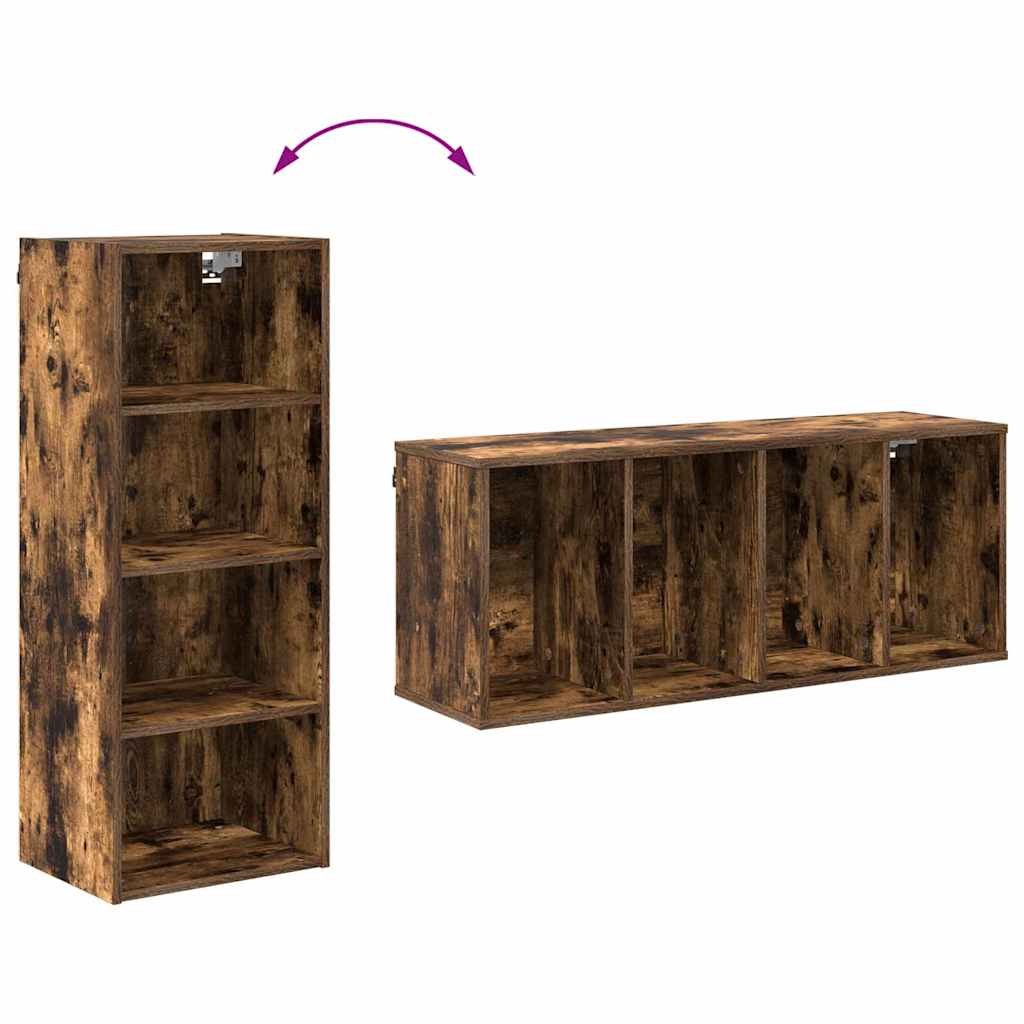 Hängeschrank Räuchereiche 40 x 29,5 x 100 cm Holzwerkstoff