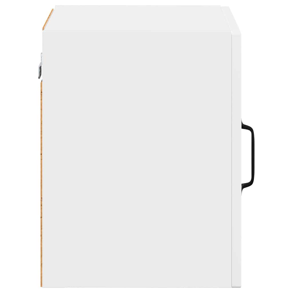 Küchenwandschrank mit Tür 2 pcs Hochglanz Weiß 40 x 31 x 40 cm