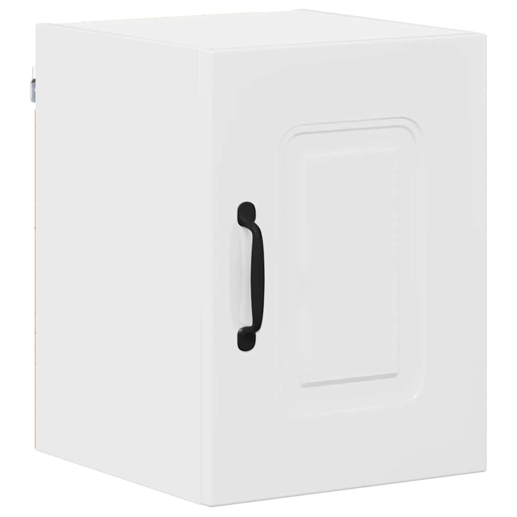 Küchenwandschrank mit Tür 2 pcs Hochglanz Weiß 30 x 31 x 40 cm