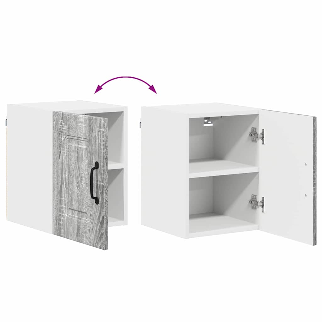 Küchenwandschrank Graues Sonoma 30 x 31 x 40 cm Holzwerkstoff