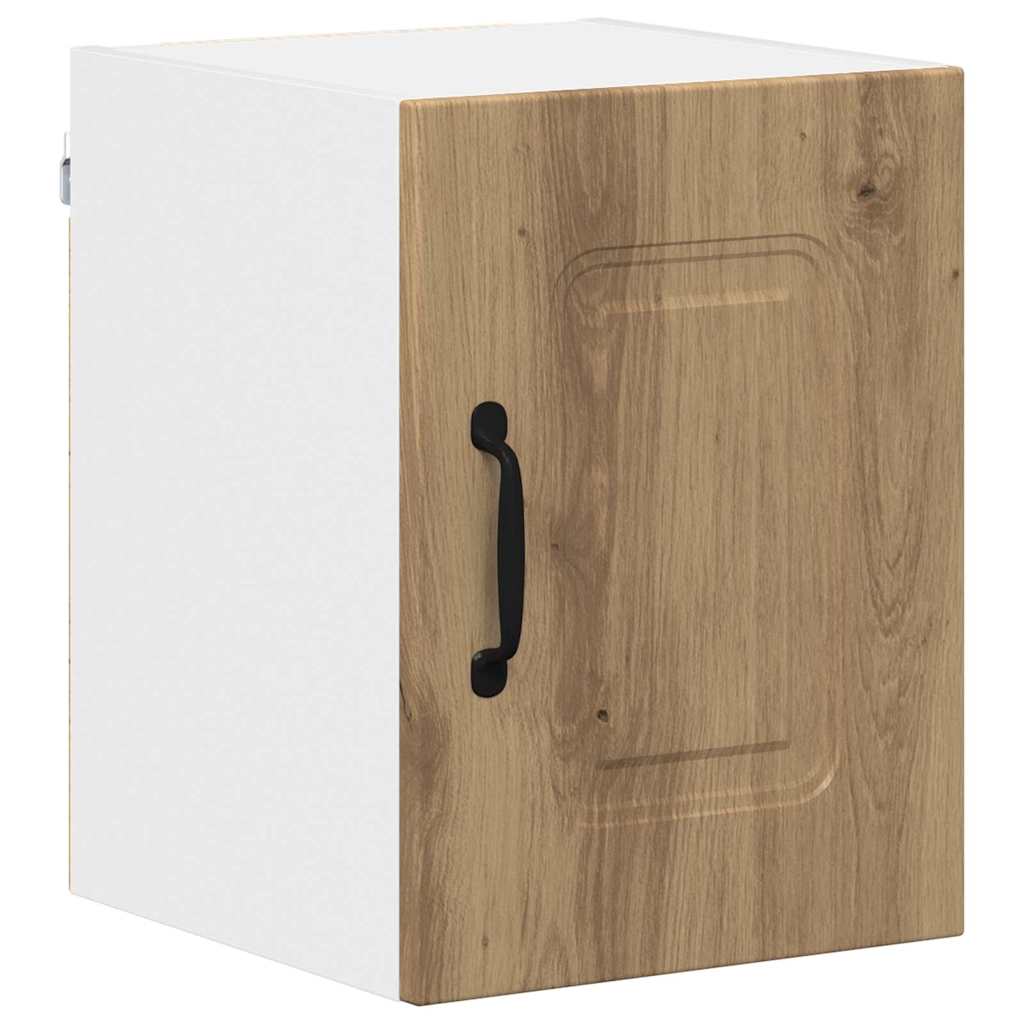 Küchenwandschrank mit Regal 2 pcs Artisan-Eiche 30 x 31 x 40 cm