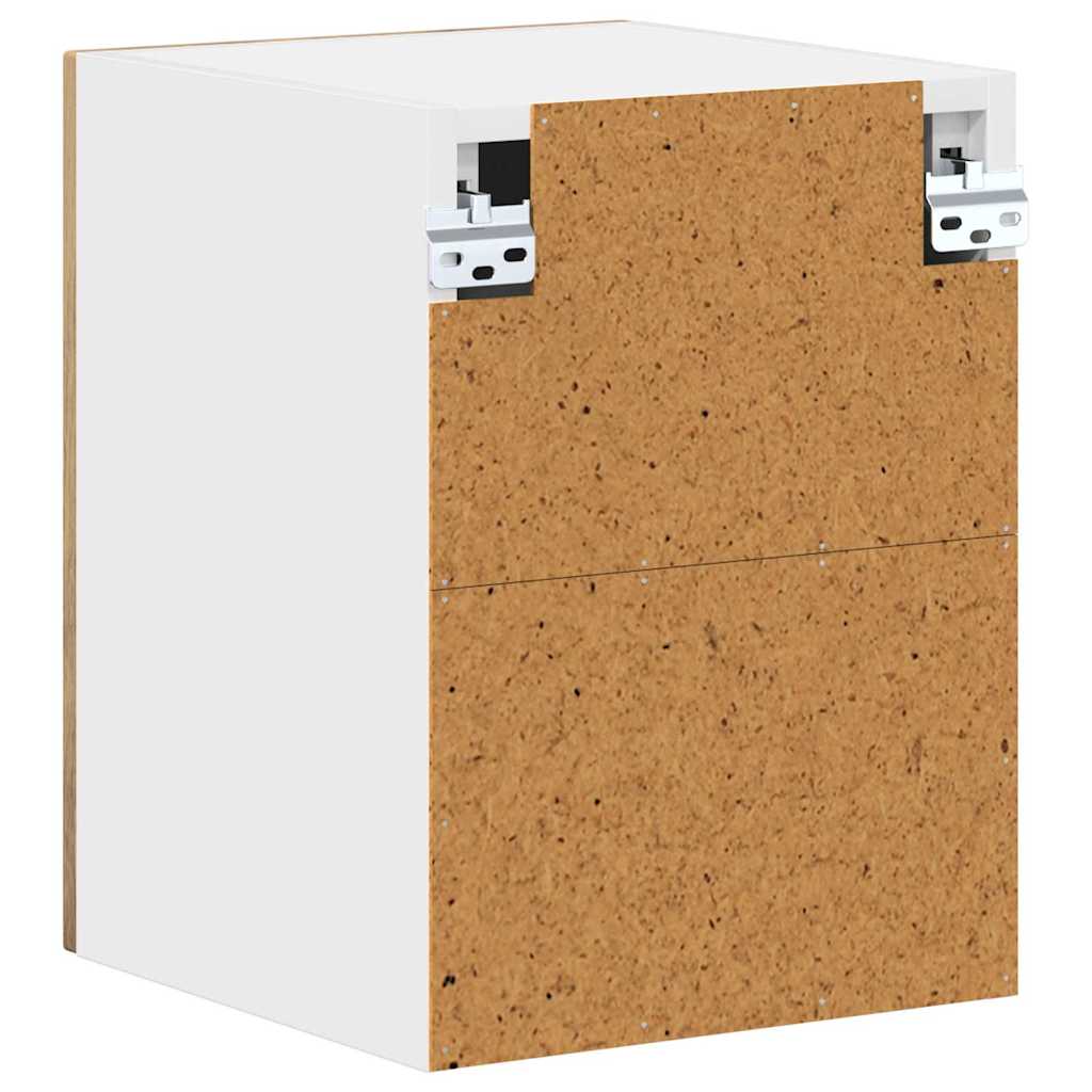 Küchenwandschrank mit Regal 2 pcs Artisan-Eiche 30 x 31 x 40 cm