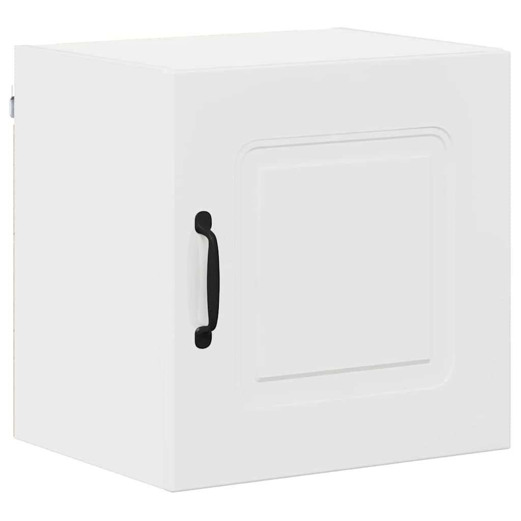 Küchenwandschrank mit Tür 2 pcs Hochglanz Weiß 40 x 31 x 40 cm