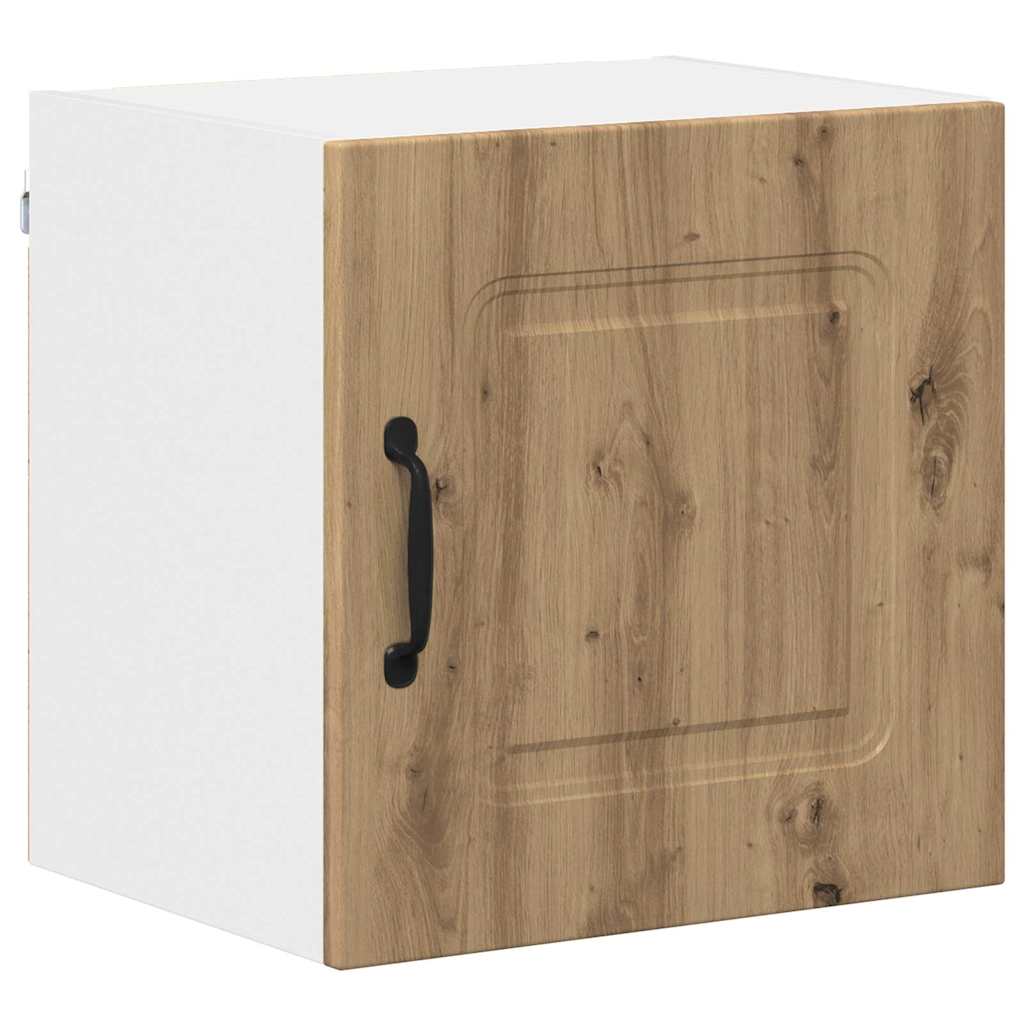 Küchenwandschrank mit Regal 2 pcs Artisan-Eiche 40 x 31 x 40 cm