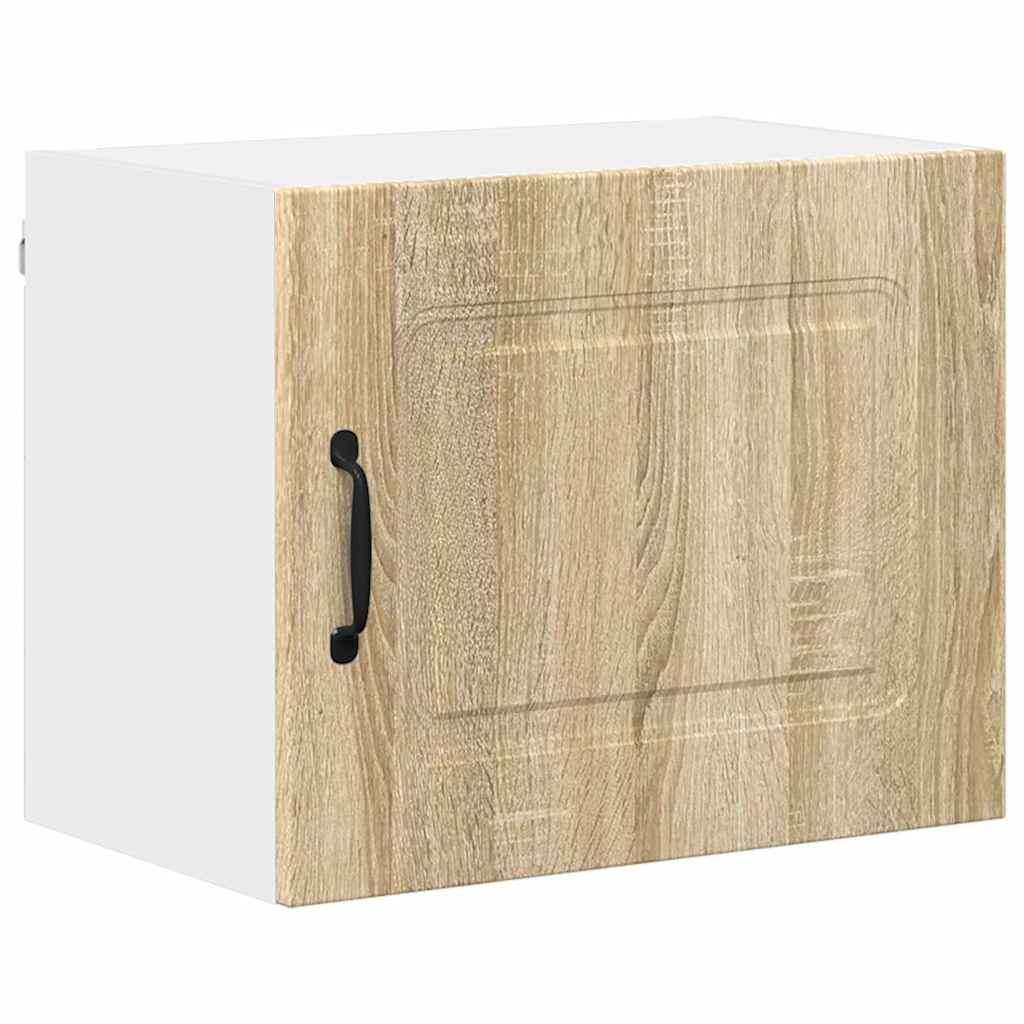 Küchenhängeschrank mit Regal 2 pcs Sonoma-Eiche 50 x 31 x 40 cm
