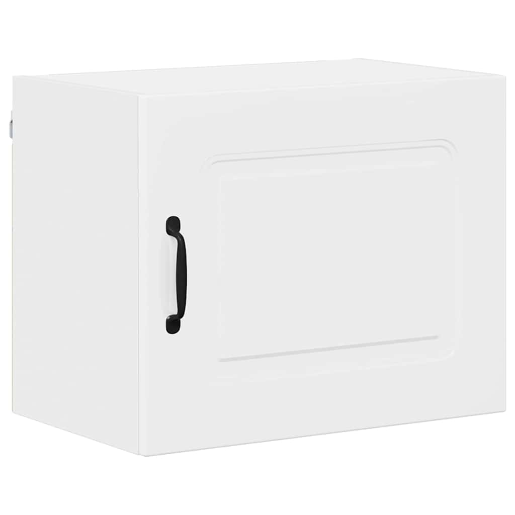 Küchenwandschrank mit Tür 2 pcs Hochglanz Weiß 50 x 31 x 40 cm