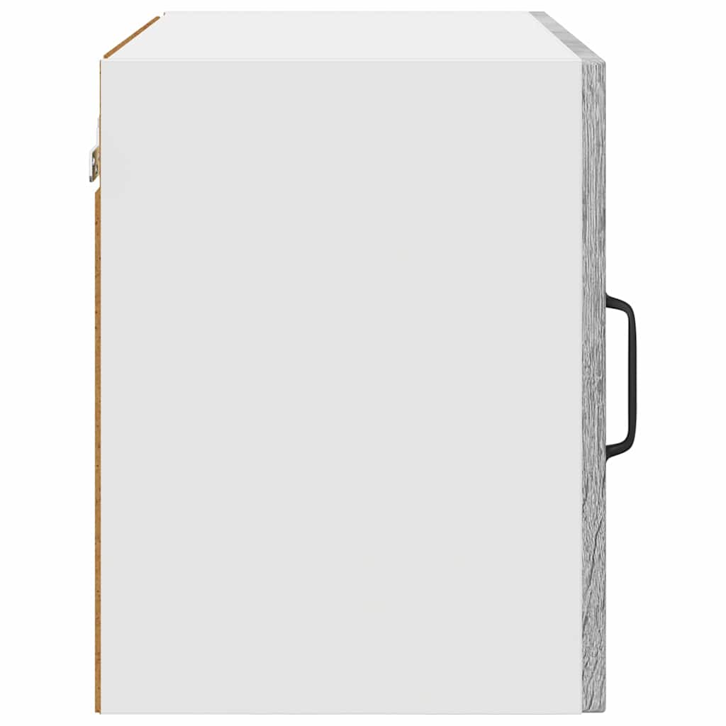 Küchenwandschrank mit Regal 2 pcs Graues Sonoma 50 x 31 x 40 cm