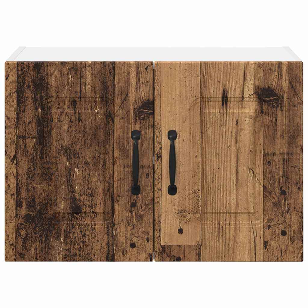 Küchenwandschrank mit Tür Altholz 60 x 31 x 40 cm Holzwerkstoff