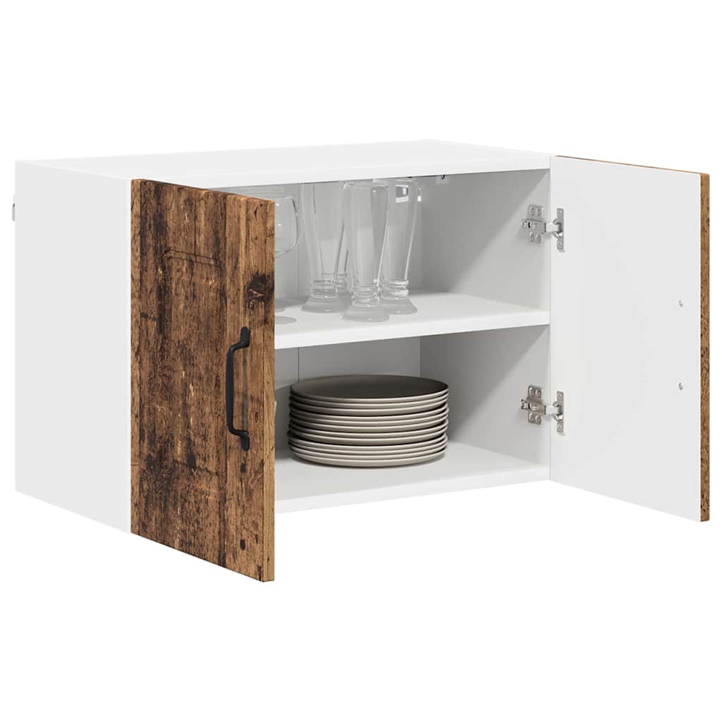 Küchenwandschrank mit Tür Altholz 60 x 31 x 40 cm Holzwerkstoff