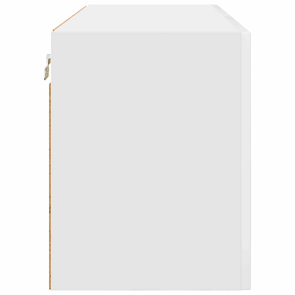 Küchenhängeschrank mit Regal Weiß 80 x 31 x 40 cm Holzwerkstoff