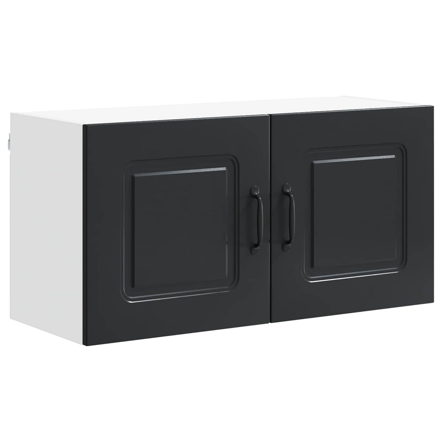 Geschirrspülerfront Kalmar Schwarz 80 x 31 x 40 cm