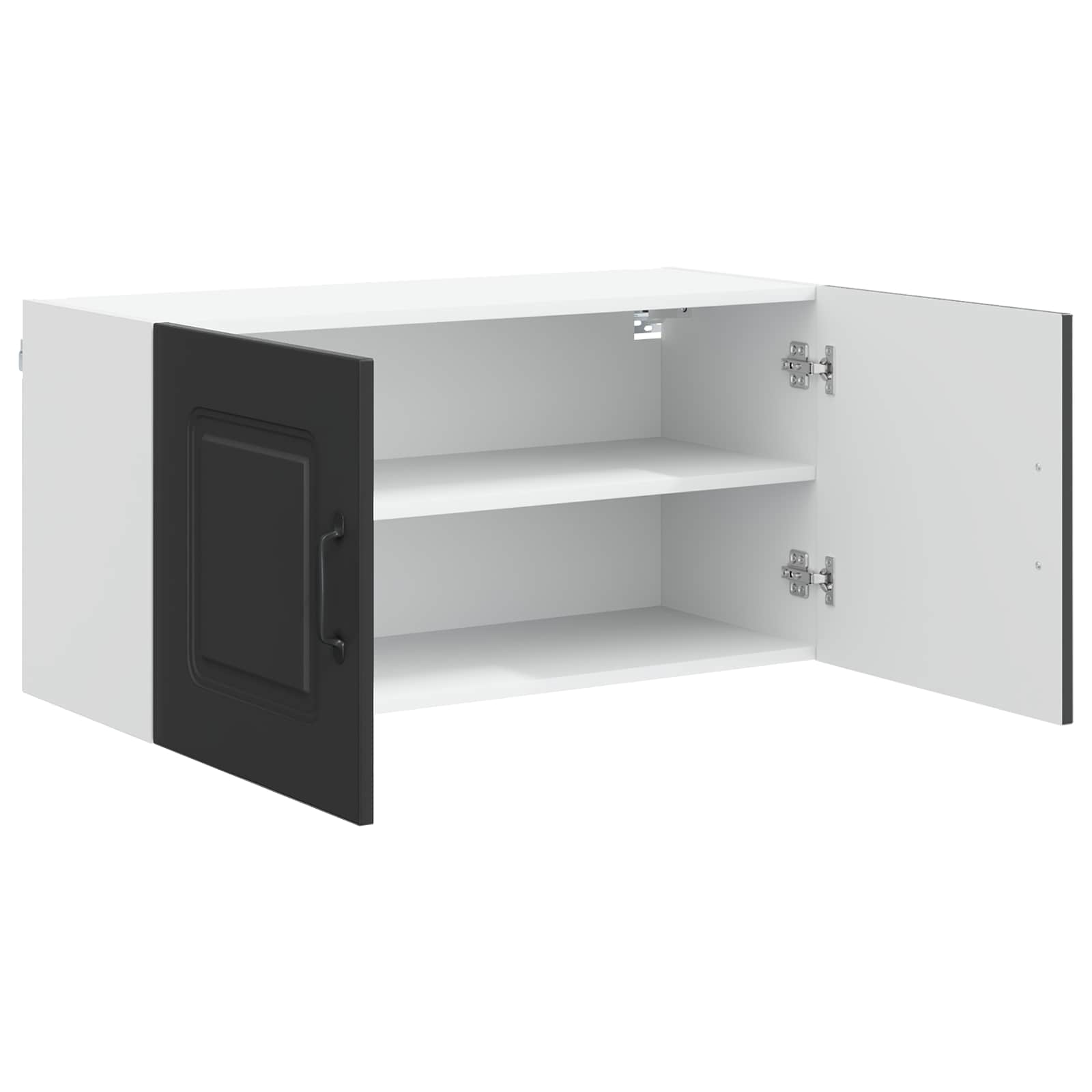 Geschirrspülerfront Kalmar Schwarz 80 x 31 x 40 cm