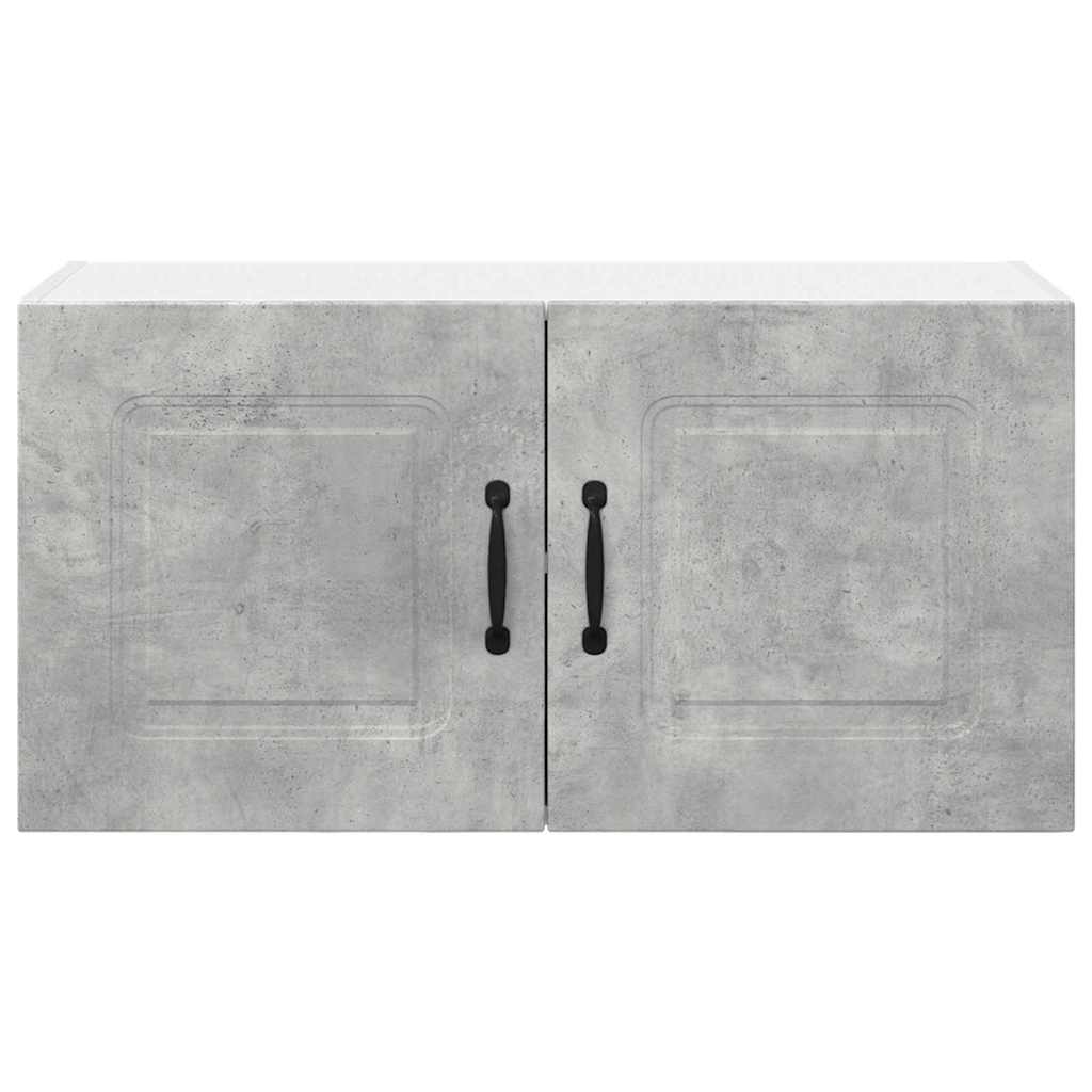 Küchenwandschrank Beton Grau 80 x 31 x 40 cm Holzwerkstoff