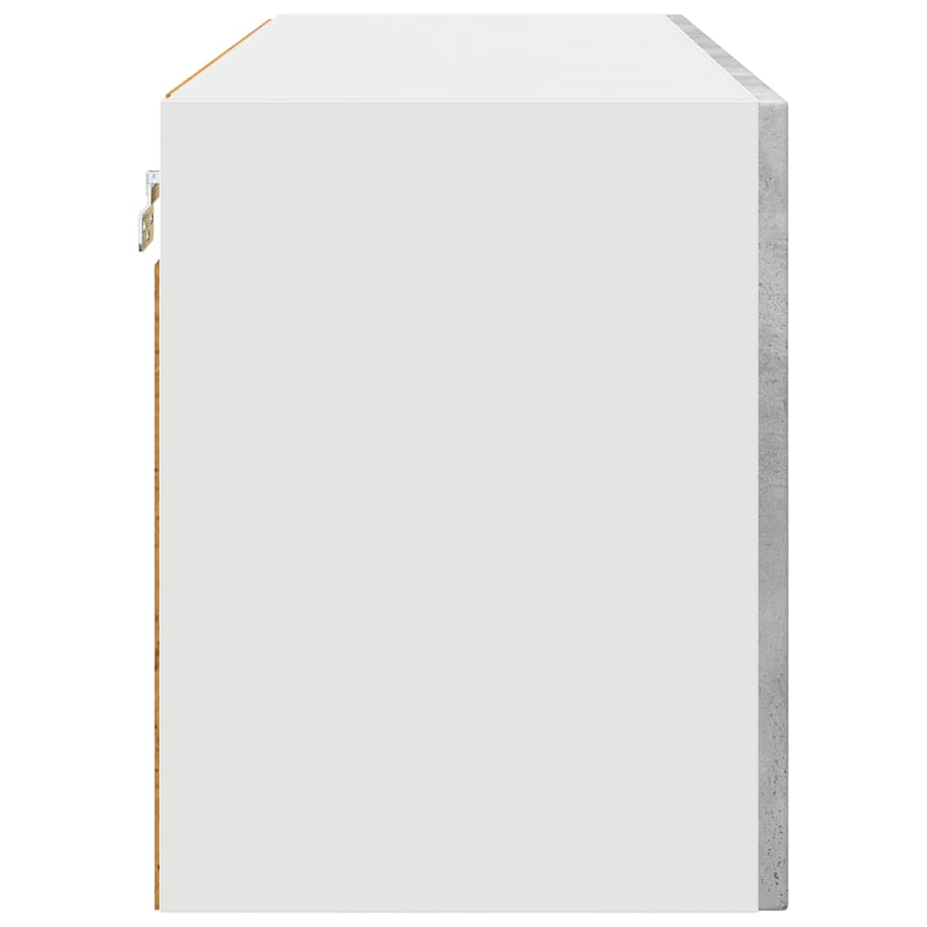 Küchenwandschrank Beton Grau 80 x 31 x 40 cm Holzwerkstoff