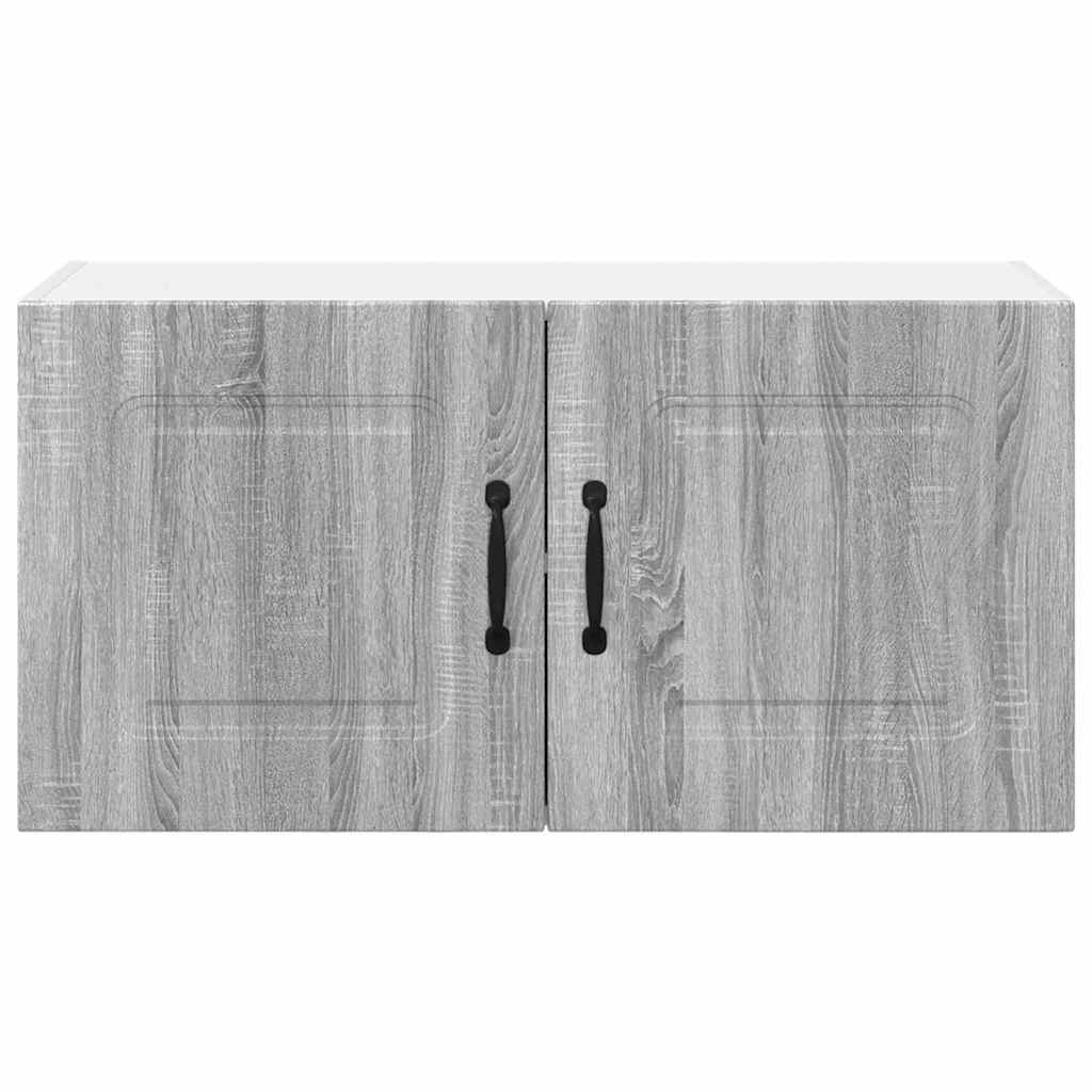 Küchenwandschrank Graues Sonoma 80 x 31 x 40 cm Holzwerkstoff