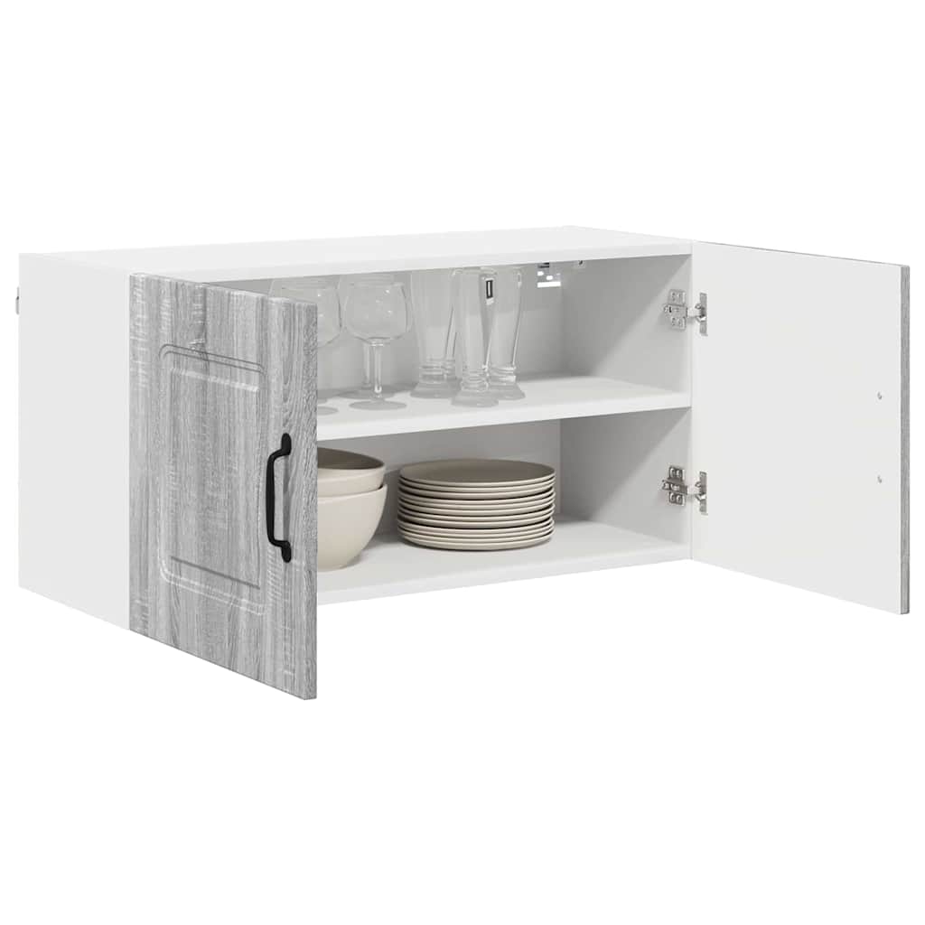 Küchenwandschrank Graues Sonoma 80 x 31 x 40 cm Holzwerkstoff