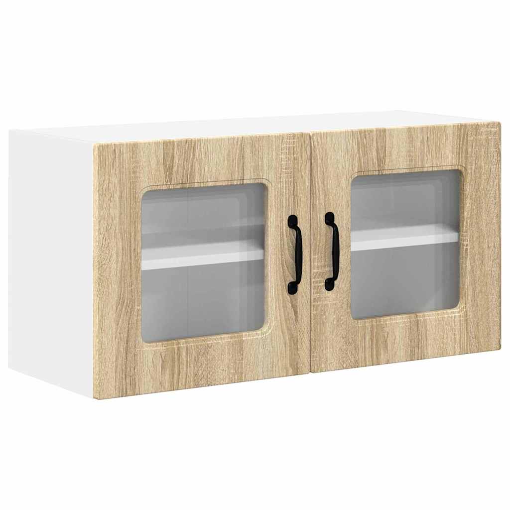 Küchenwandschrank Sonoma-Eiche 80 x 31 x 40 cm Holzwerkstoff