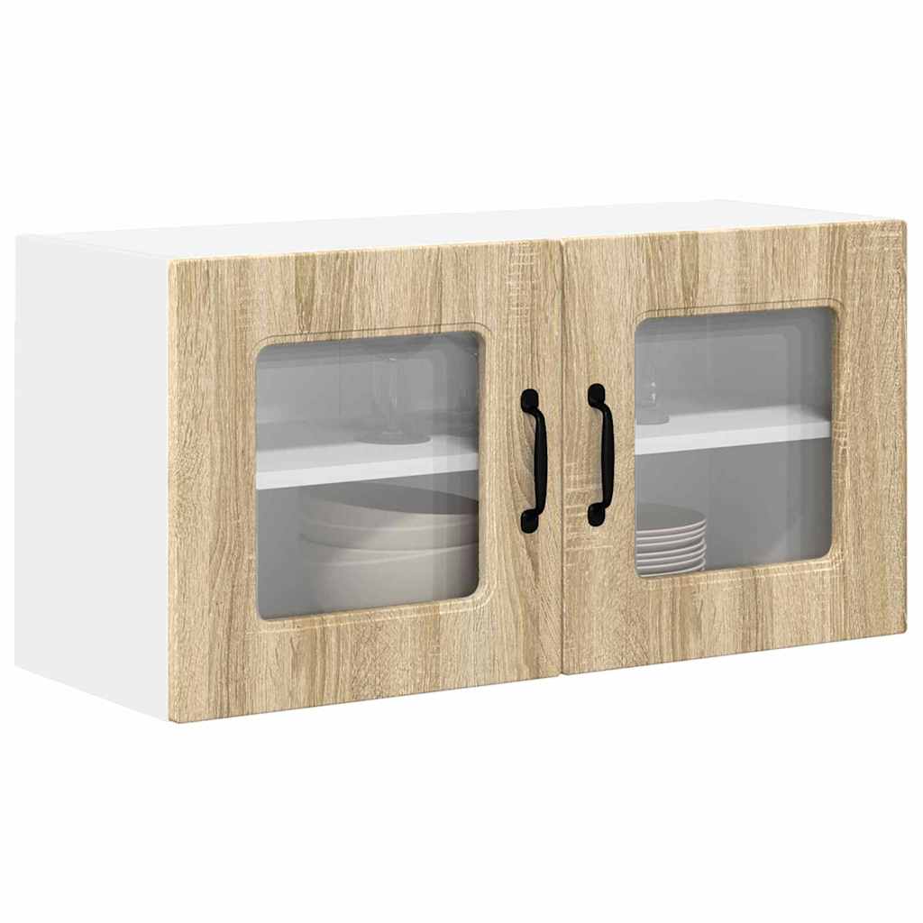 Küchenwandschrank Sonoma-Eiche 80 x 31 x 40 cm Holzwerkstoff