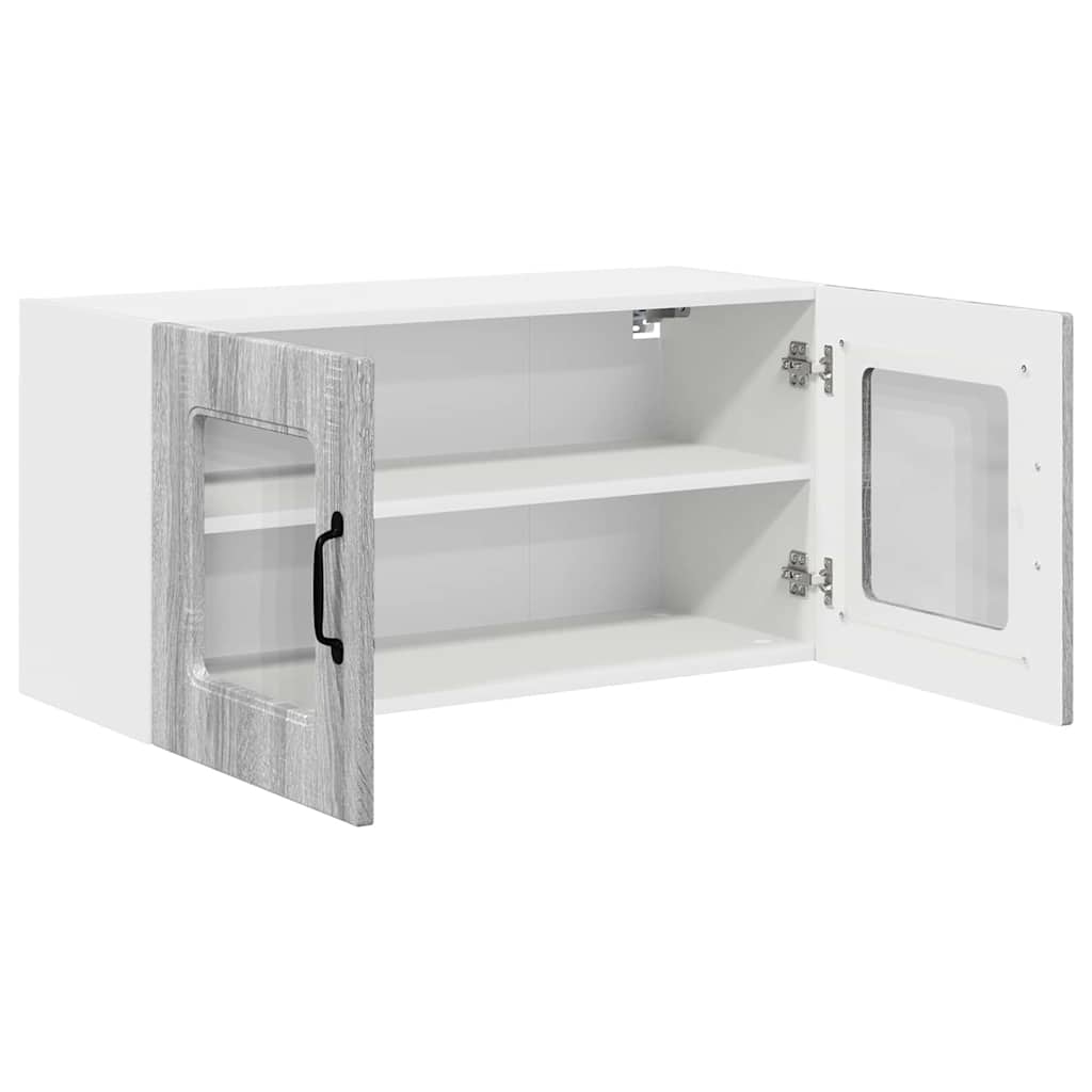 Küchenwandschrank Graues Sonoma 80 x 31 x 40 cm Holzwerkstoff
