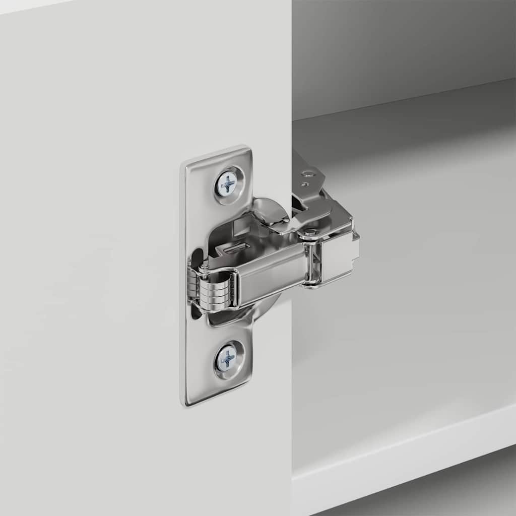 Küchenhängeschrank mit Regal Weiß 57 x 57 x 40 cm Holzwerkstoff