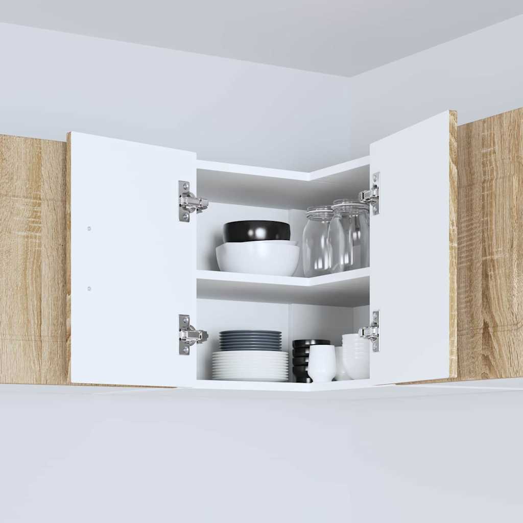 Küchenwandschrank Sonoma-Eiche 57 x 57 x 40 cm Holzwerkstoff