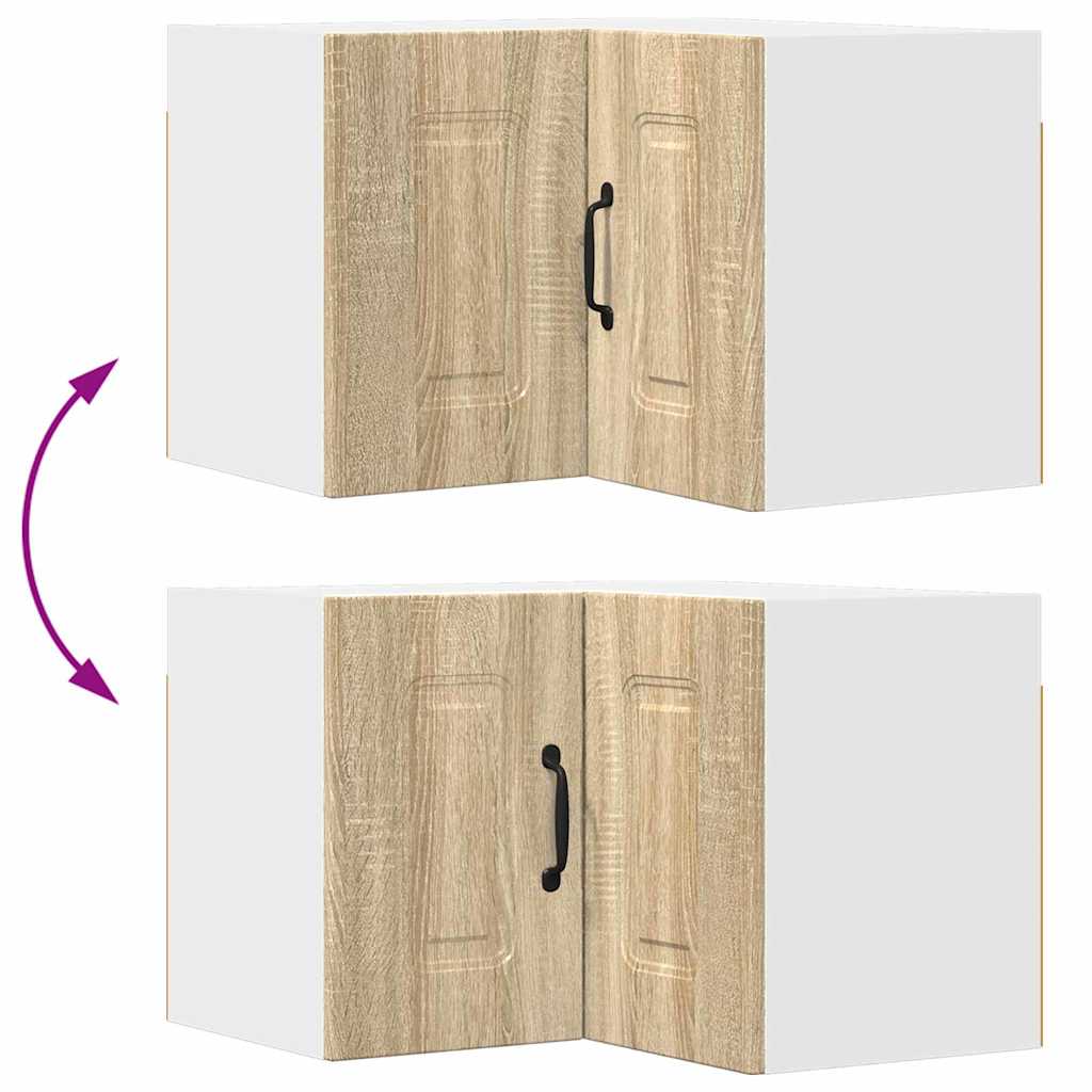 Küchenwandschrank Sonoma-Eiche 57 x 57 x 40 cm Holzwerkstoff