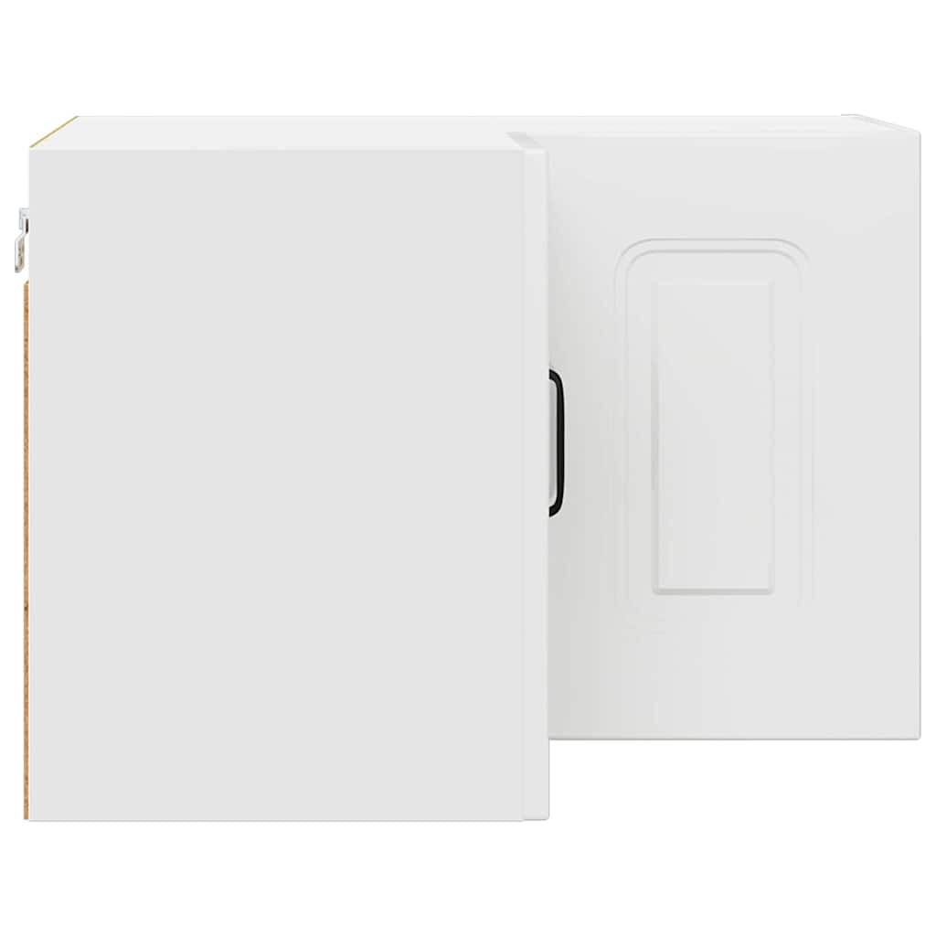 Küchenwandschrank Hochglanz Weiß 57 x 57 x 40 cm Holzwerkstoff