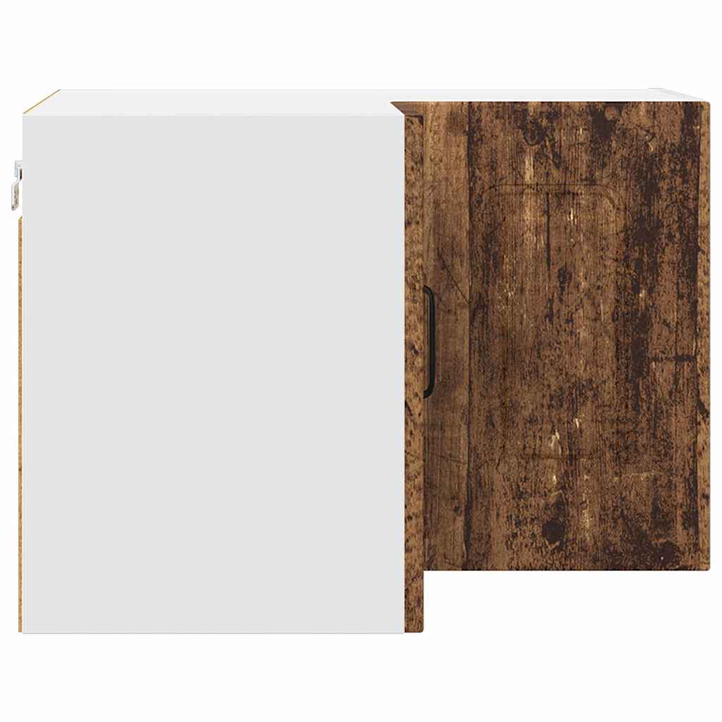 Küchenwandschrank mit Tür Altholz 57 x 57 x 40 cm Holzwerkstoff