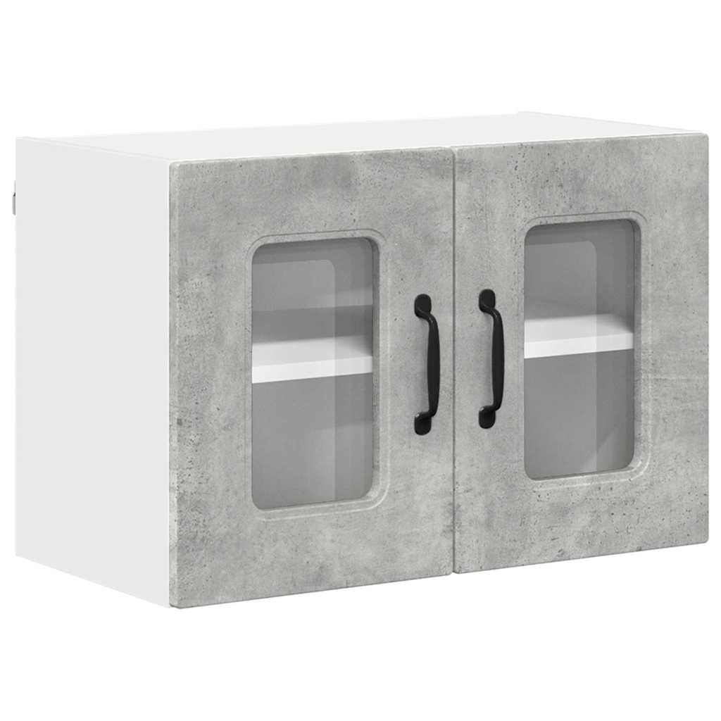 Küchenwandschrank Beton Grau 60 x 31 x 40 cm Holzwerkstoff