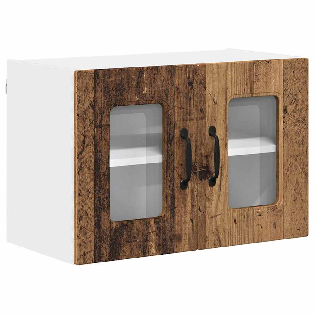 Küchenwandschrank mit Tür Altholz 60 x 31 x 40 cm Holzwerkstoff