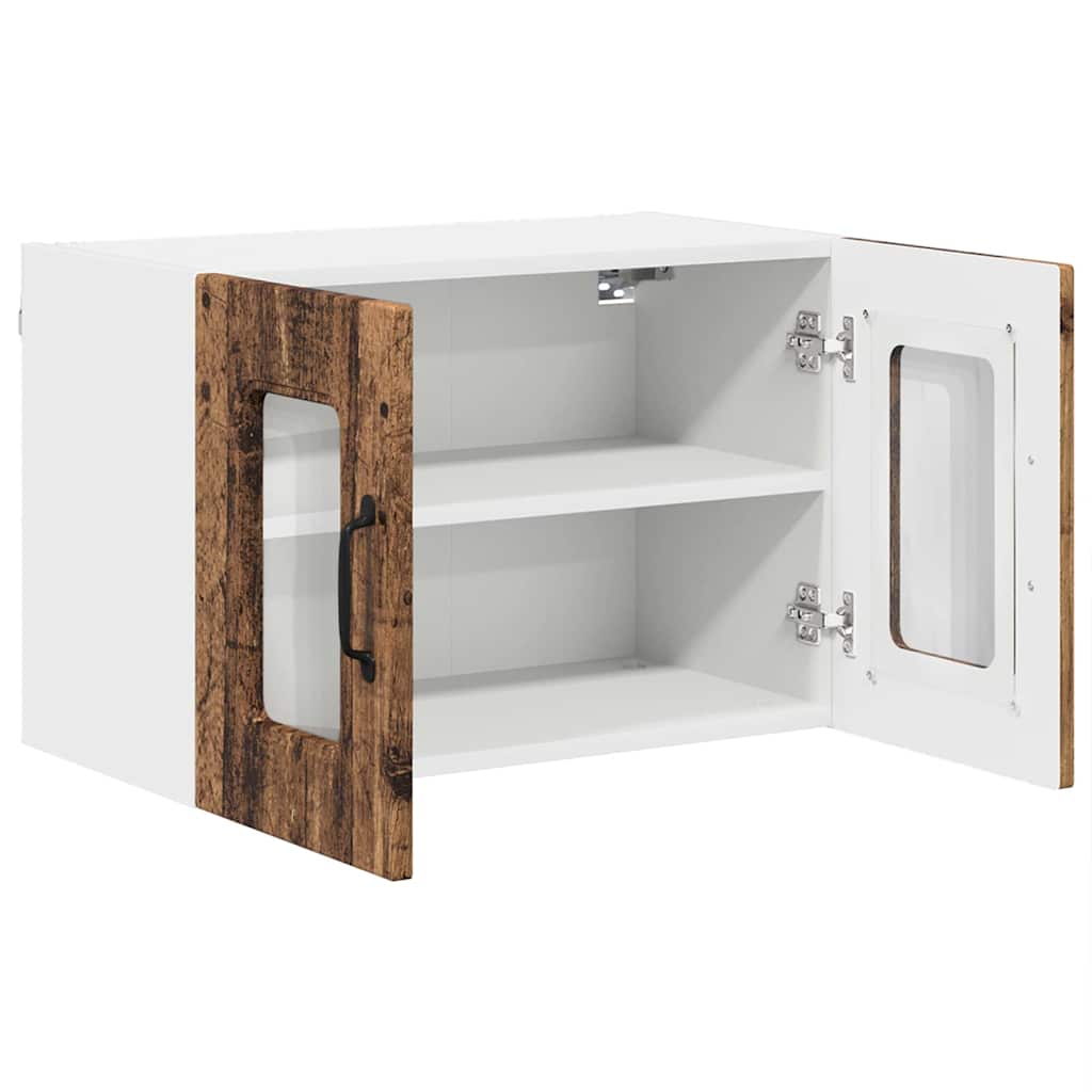 Küchenwandschrank mit Tür Altholz 60 x 31 x 40 cm Holzwerkstoff