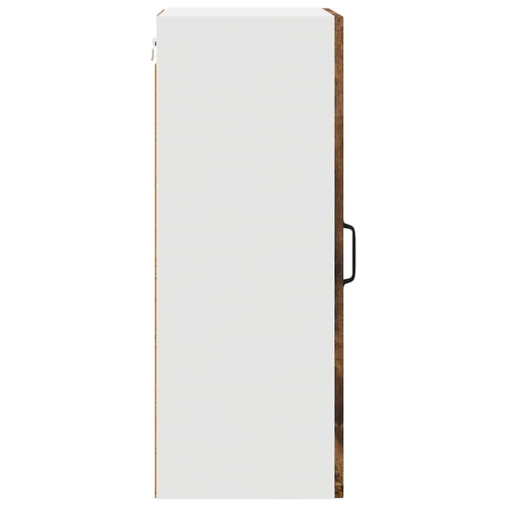 Küchenhängeschrank mit Regal Geräucherte Eiche 40 x 31 x 80 cm