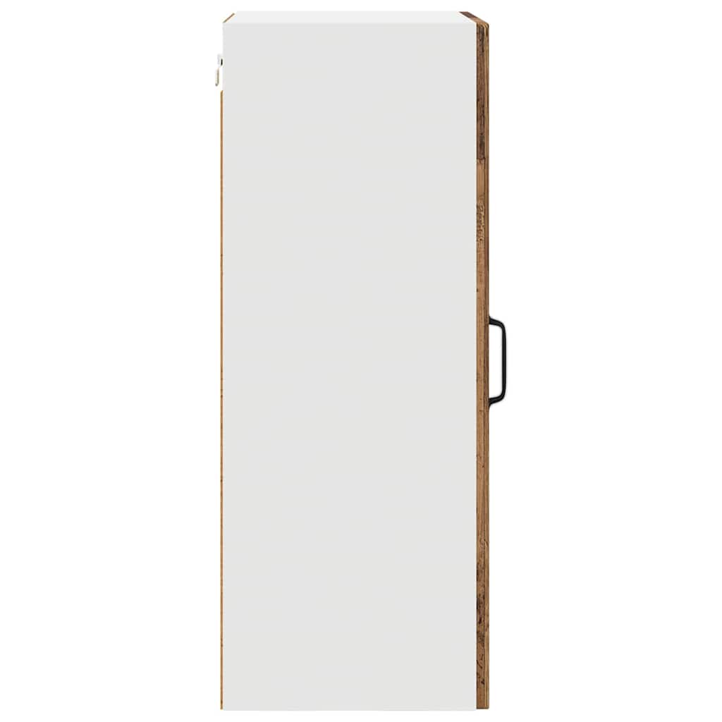 Küchenwandschrank mit Tür Altholz 40 x 31 x 80 cm Holzwerkstoff