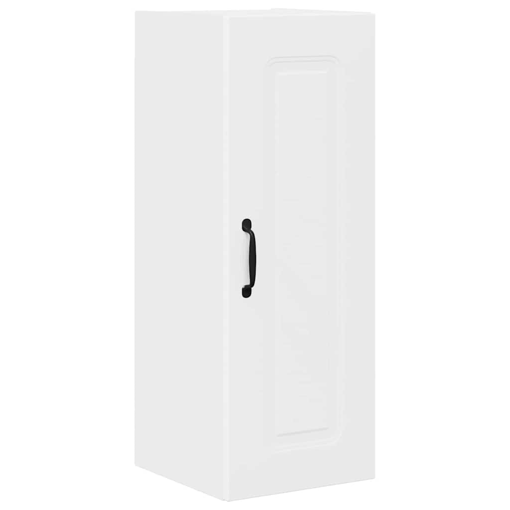 Küchenhängeschrank mit Regal Weiß 30 x 31 x 80 cm Holzwerkstoff