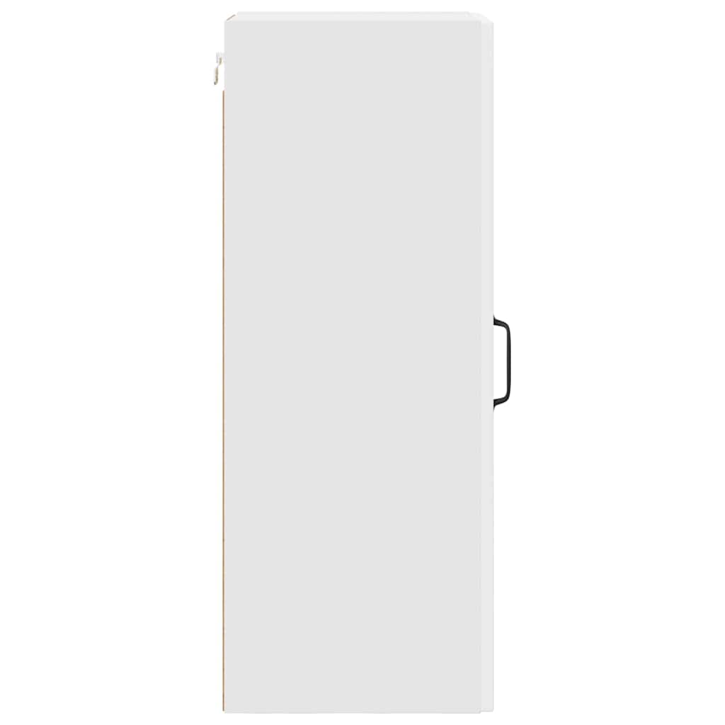 Küchenhängeschrank mit Regal Weiß 30 x 31 x 80 cm Holzwerkstoff