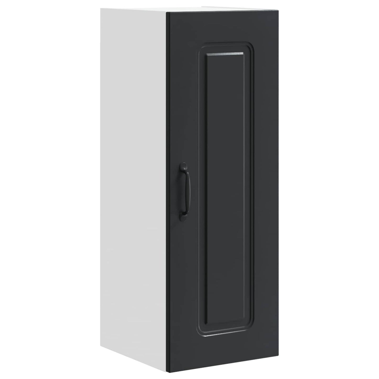 Geschirrspülerfront Kalmar 2 stk. Schwarz Holzwerkstoff