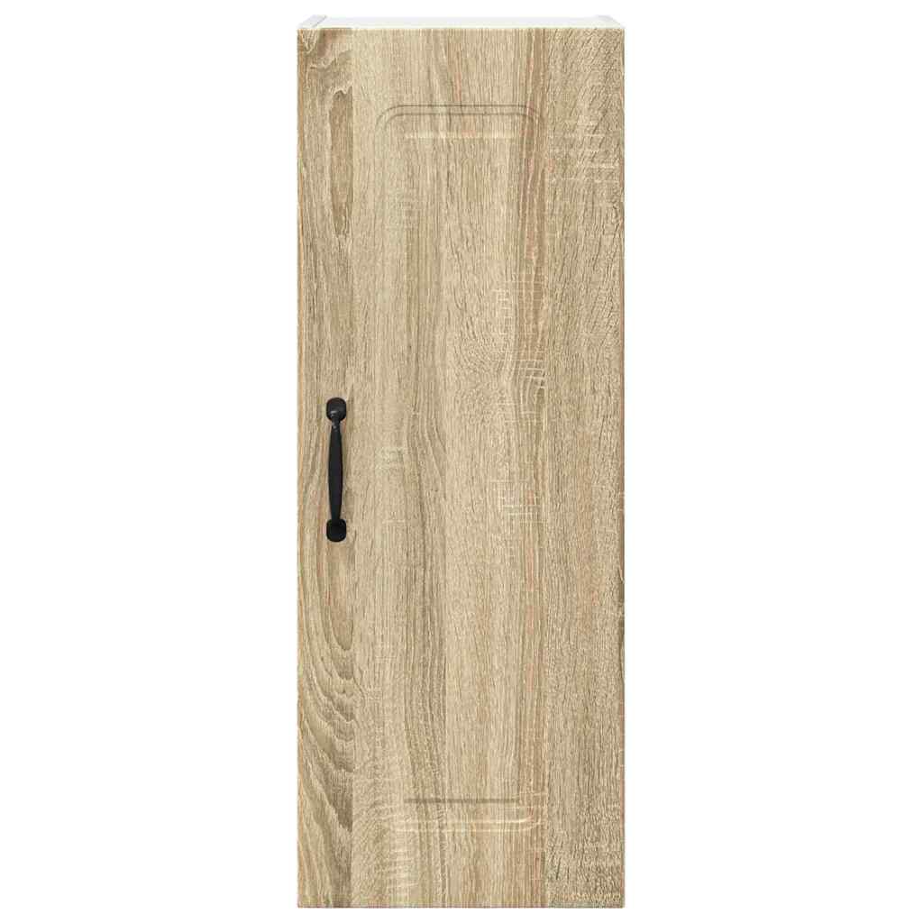Küchenhängeschrank mit Regal 2 pcs Sonoma-Eiche 30 x 31 x 80 cm