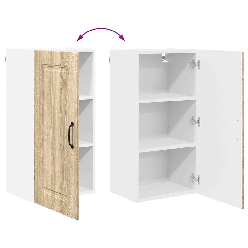 Küchenwandschrank Sonoma-Eiche 40 x 31 x 80 cm Holzwerkstoff