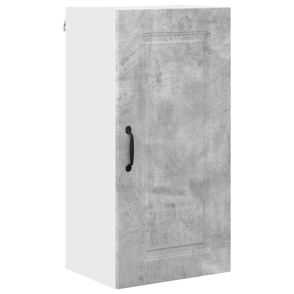 Küchenwandschrank Beton Grau 40 x 31 x 80 cm Holzwerkstoff
