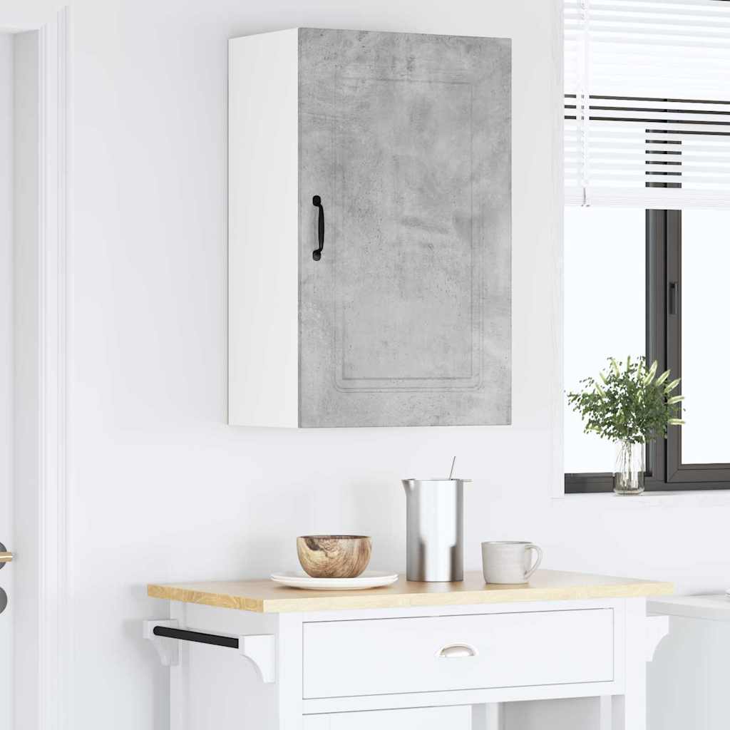 Küchenwandschrank Beton Grau 50 x 31 x 80 cm Holzwerkstoff