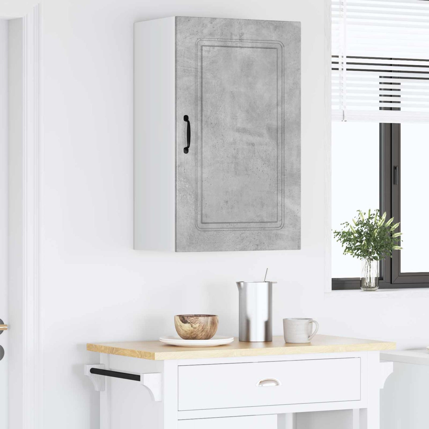 Geschirrspülerfront Kalmar Betongrau 50 x 31 x 80 cm